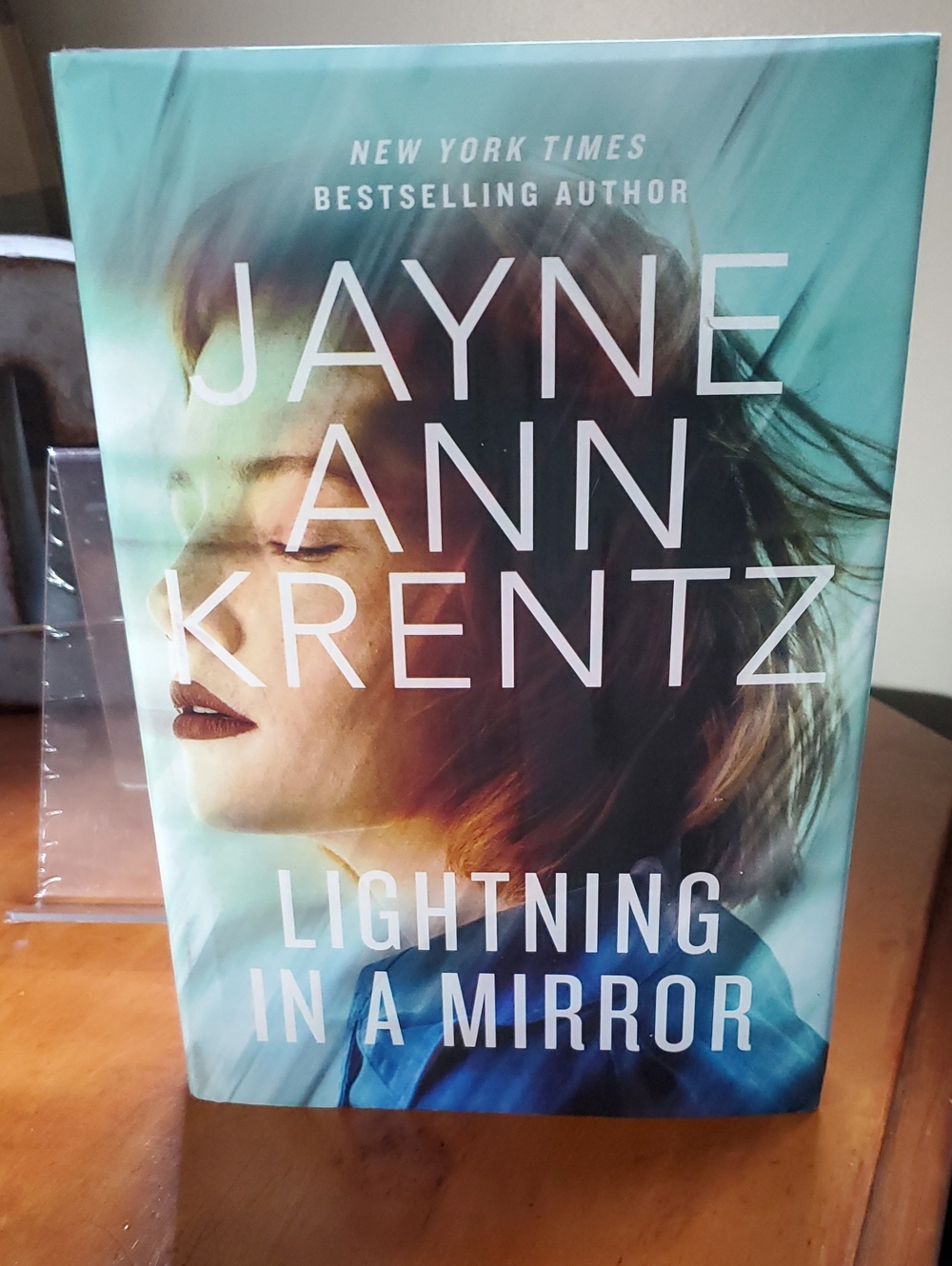 Lightning in a Mirror Coffee Table Book - Teal Cover